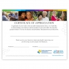 Flu Shot Clinic Appreciation Certificate