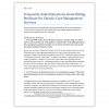 Chronic Care Management FAQ’s